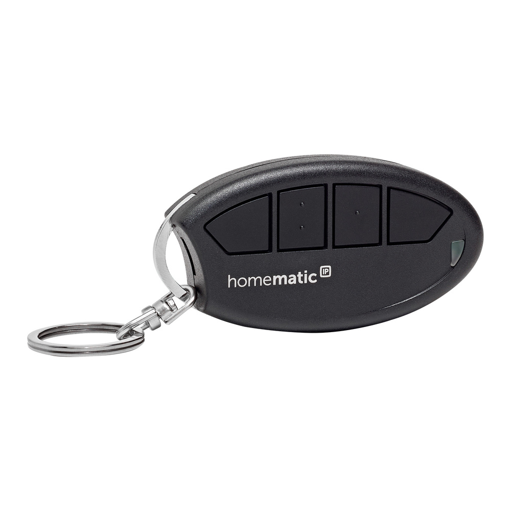Homematic IP Smart Home Schlüsselbundfernbedienung – 4 Tasten, HmIP-KRC4-2