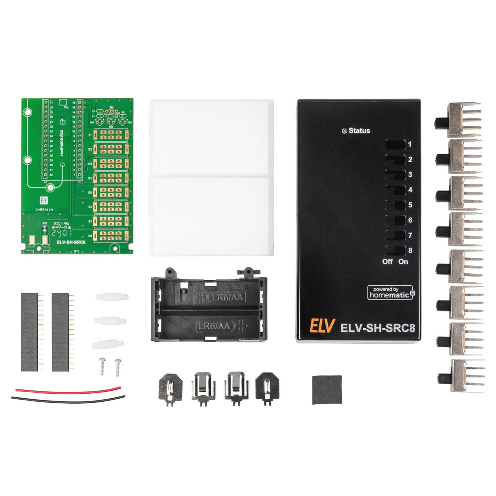 ELV Bausatz Schalter-Fernbedienung, ELV-SH-SRC8