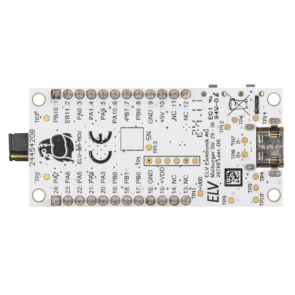 ELV MCU-Base Basismodul Microcontroller, ELV-BM-MCU