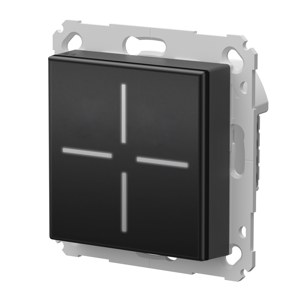 Homematic IP Smart Home Glastaster, schwarz, HmIP-WGS-A