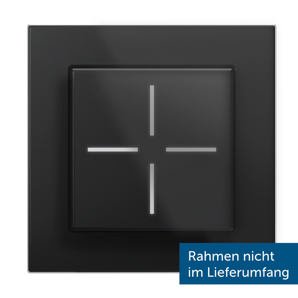 Homematic IP Smart Home Glastaster, schwarz, HmIP-WGS-A