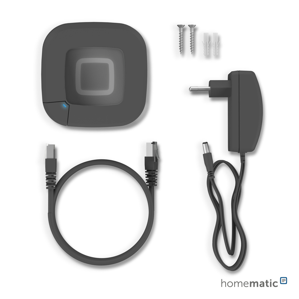 Homematic IP Smart Home Access Point 2, Anthrazit, HmIP-HAP2-A