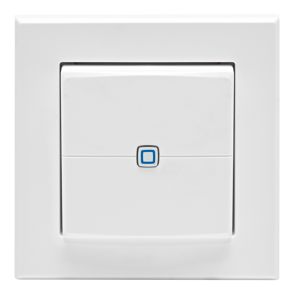 Homematic IP Smart Home Wandtaster – 2-fach, HmIP-WRC2