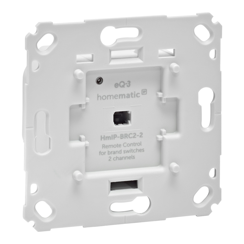 Homematic IP Smart Home Wandtaster– 2-fach, HmIP-BRC2-2