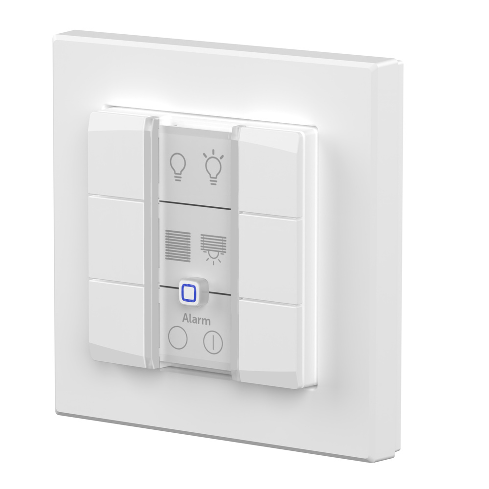 Homematic IP Smart Home Wandtaster – 6-fach, HmIP-WRC6-230