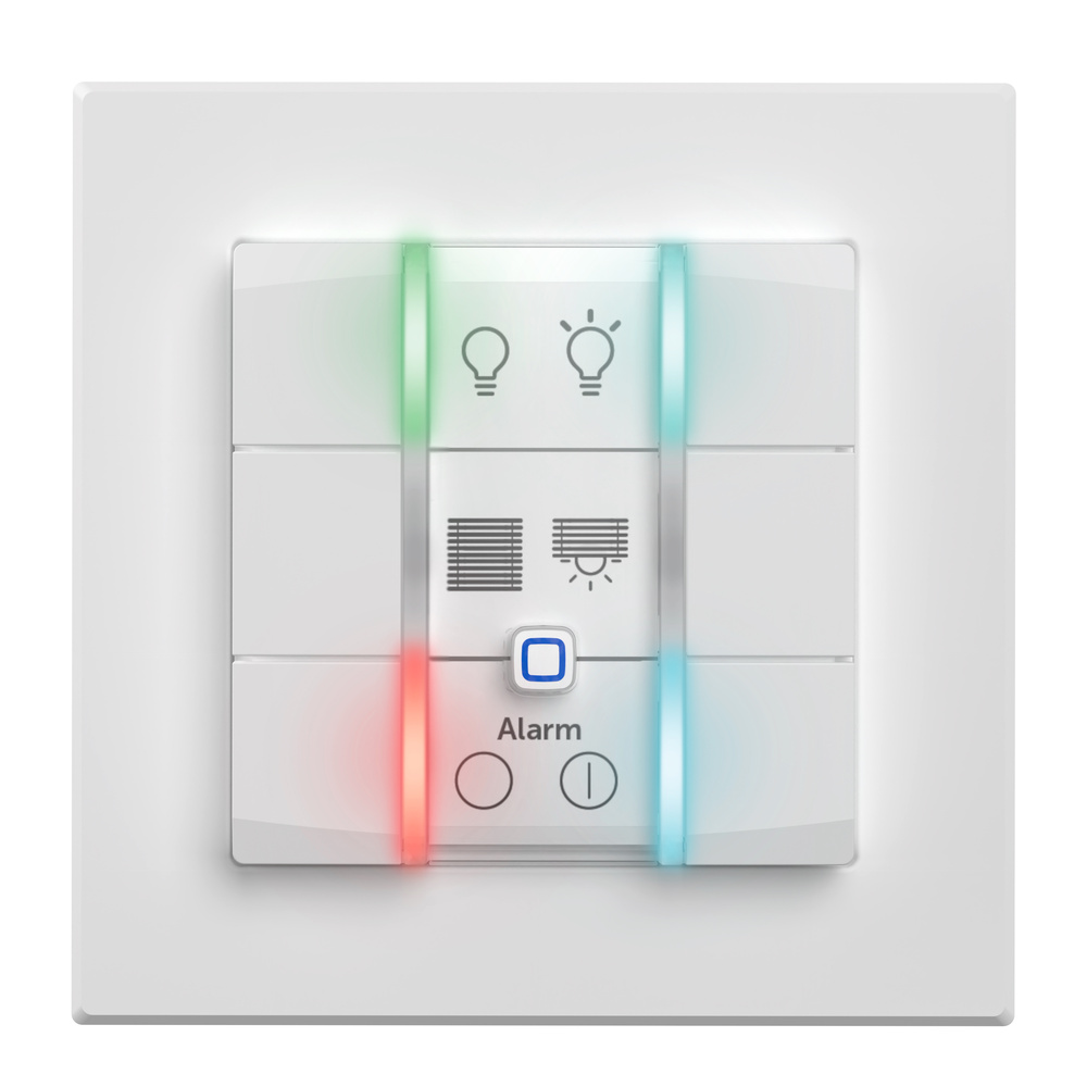 Homematic IP Smart Home Wandtaster – 6-fach, HmIP-WRC6-230