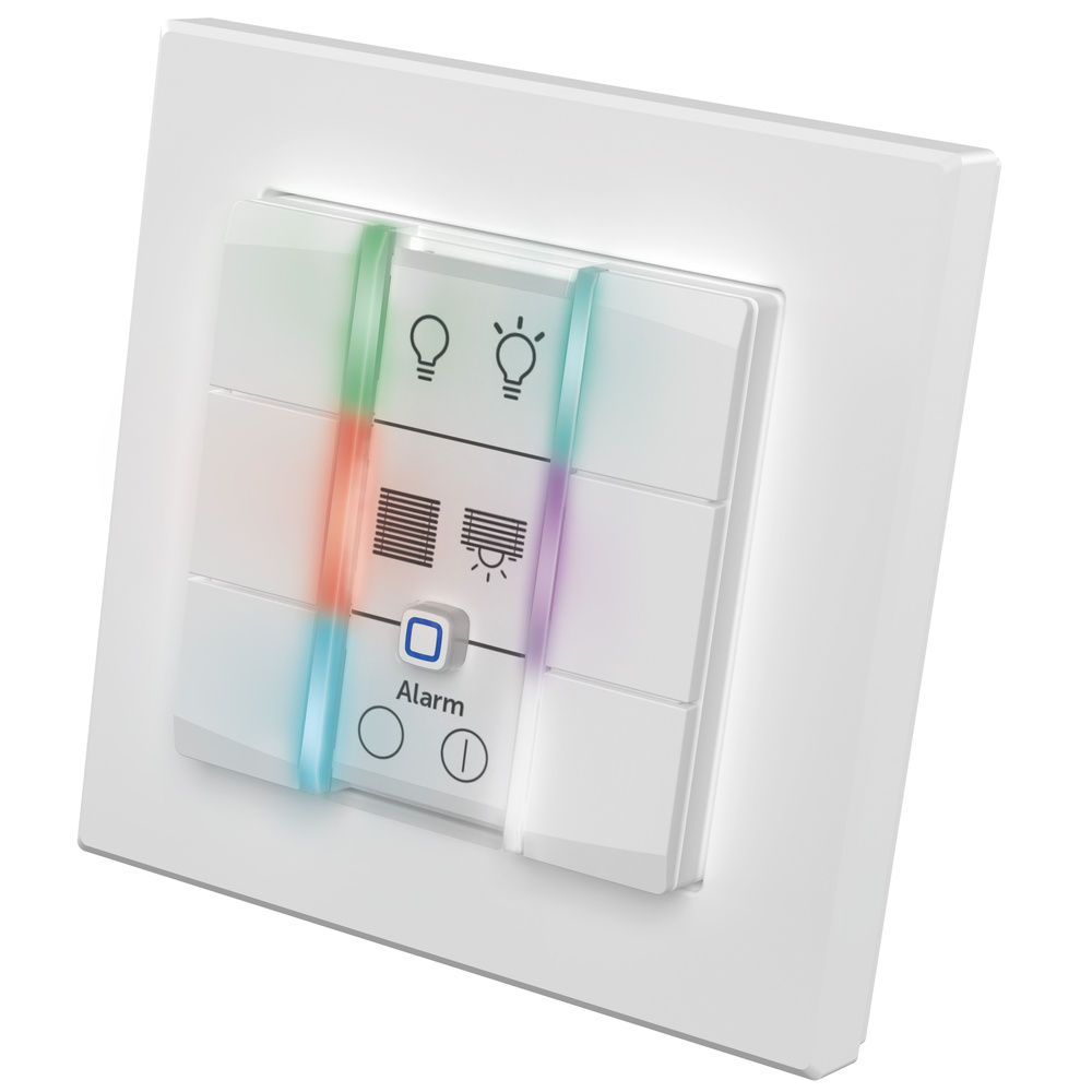 Homematic IP Smart Home Wandtaster – 6-fach, HmIP-WRC6-230