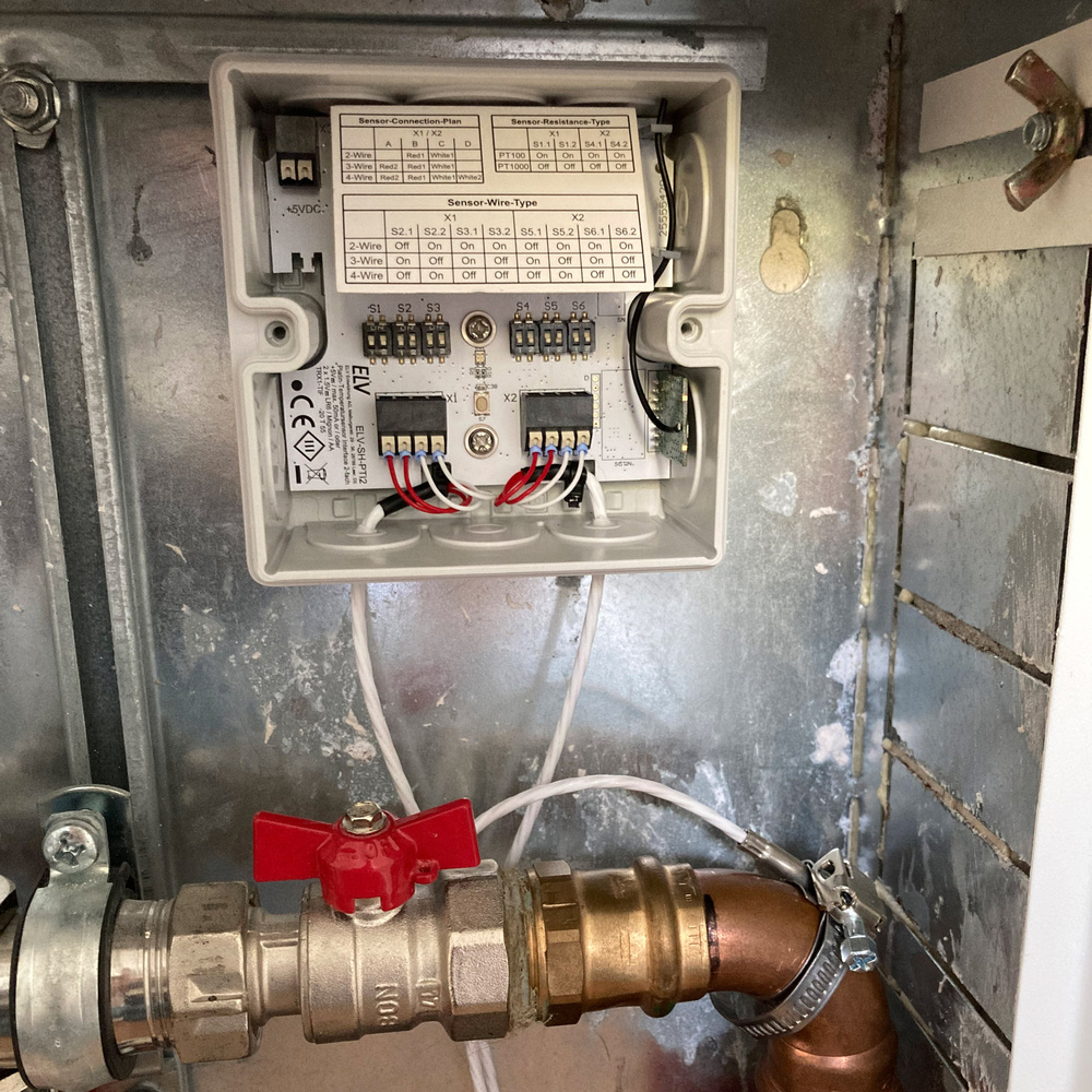 ELV Smart Home Platin-Temperatursensor Interface 2-fach, powered by Homematic IP