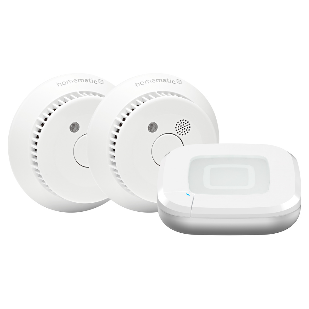 Homematic IP Smart Home Starter Set Rauchwarnmelder, HmIP-SK27