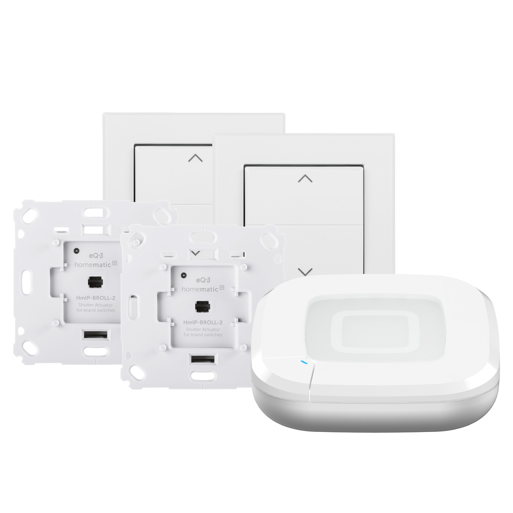 Homematic IP Smart Home Starter Set Rollladensteuerung, HmIP-SK29