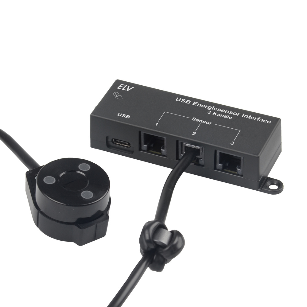 ELV ARR-Bausatz USB Energiesensor Interface - 3 Kanäle, ELV-USB-ESI3