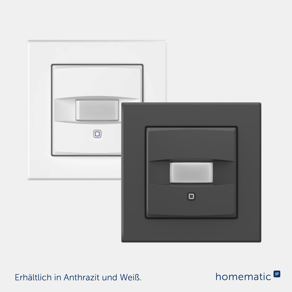 Homematic IP Smart Home Universal Dimmeraufsatz – Bewegungsmelder, HmIP-UDI-SMI55-A