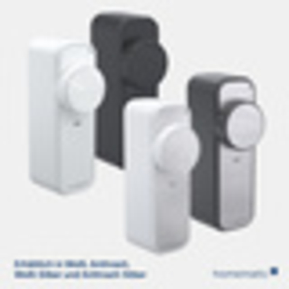 Homematic IP Smart Home Türschlossantrieb – pro, anthrazit, HmIP‑DLP‑A