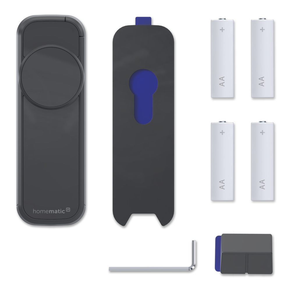 Homematic IP Smart Home Türschlossantrieb – pro, anthrazit, HmIP‑DLP‑A