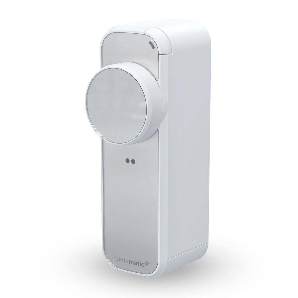 Homematic IP Smart Home Türschlossantrieb – pro, weiß‑silber, HmIP‑DLP‑WS