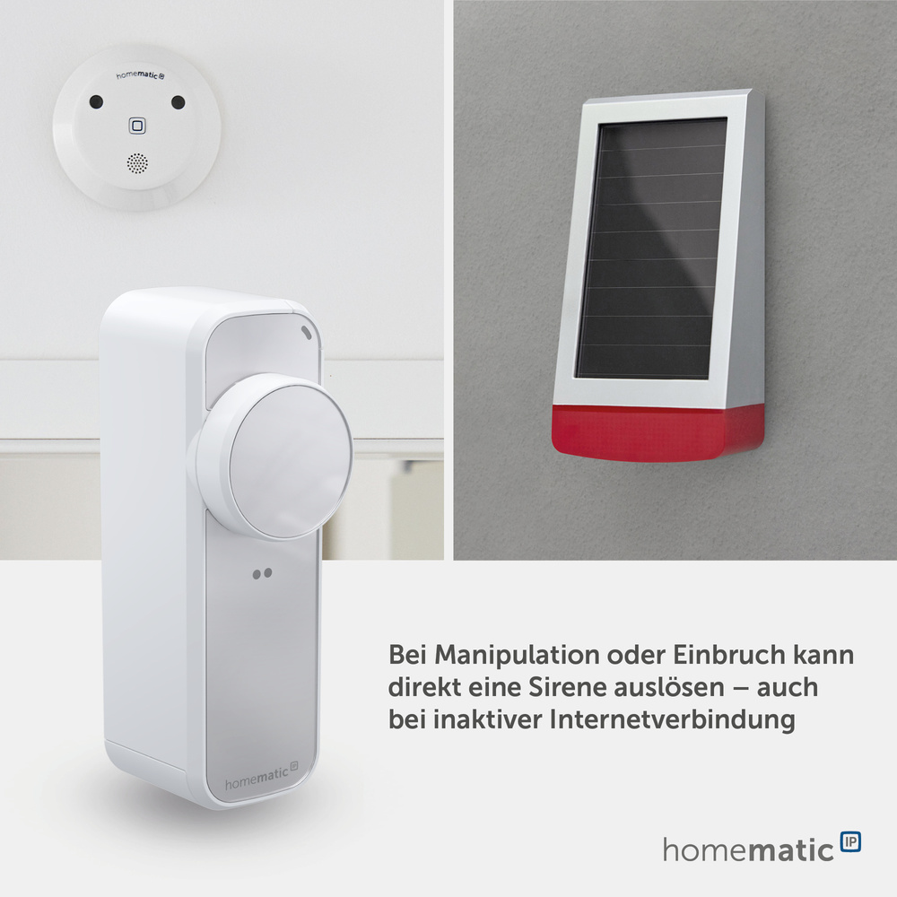 Homematic IP Smart Home Türschlossantrieb – pro, weiß‑silber, HmIP‑DLP‑WS