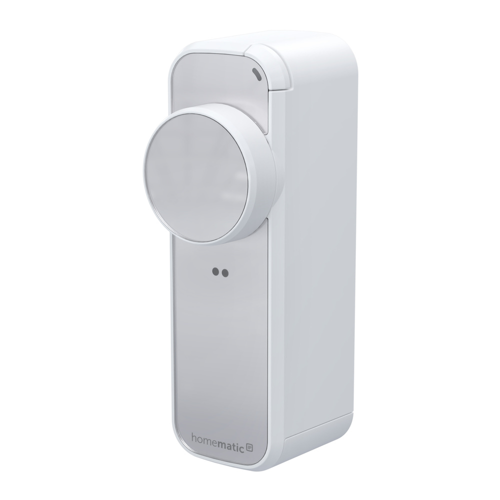 Homematic IP Smart Home Türschlossantrieb – pro, weiß‑silber, HmIP‑DLP‑WS
