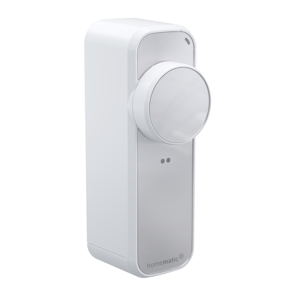 Homematic IP Smart Home Türschlossantrieb – pro, weiß‑silber, HmIP‑DLP‑WS