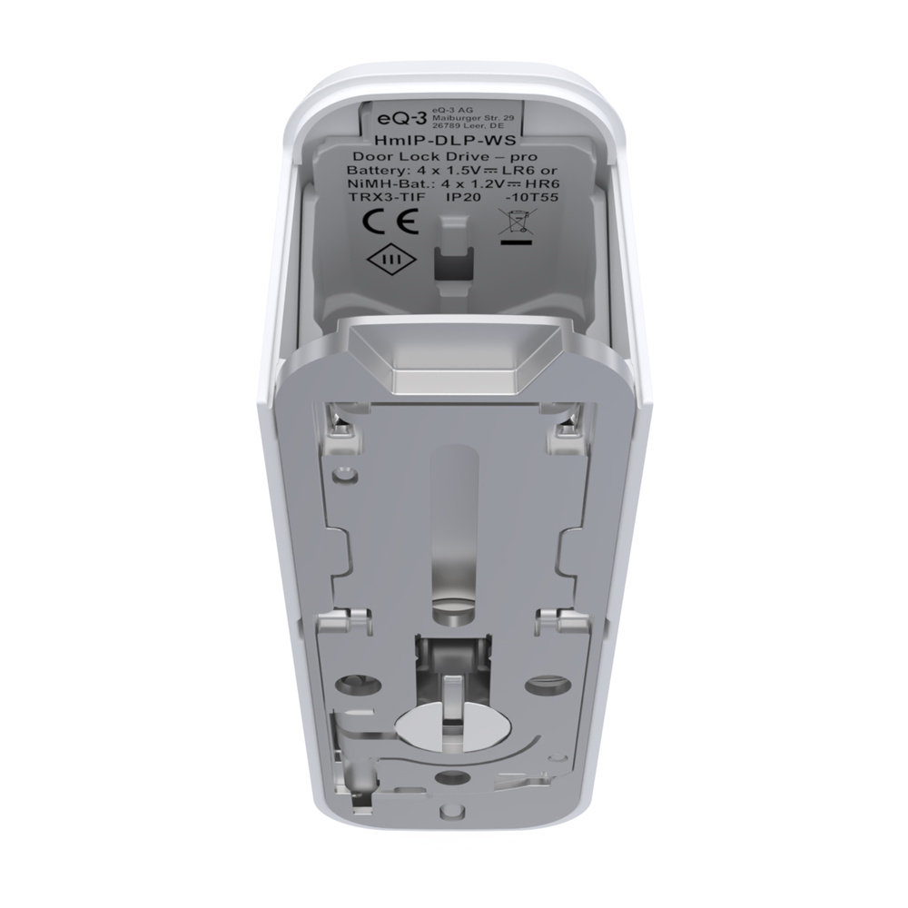 Homematic IP Smart Home Türschlossantrieb – pro, weiß‑silber, HmIP‑DLP‑WS