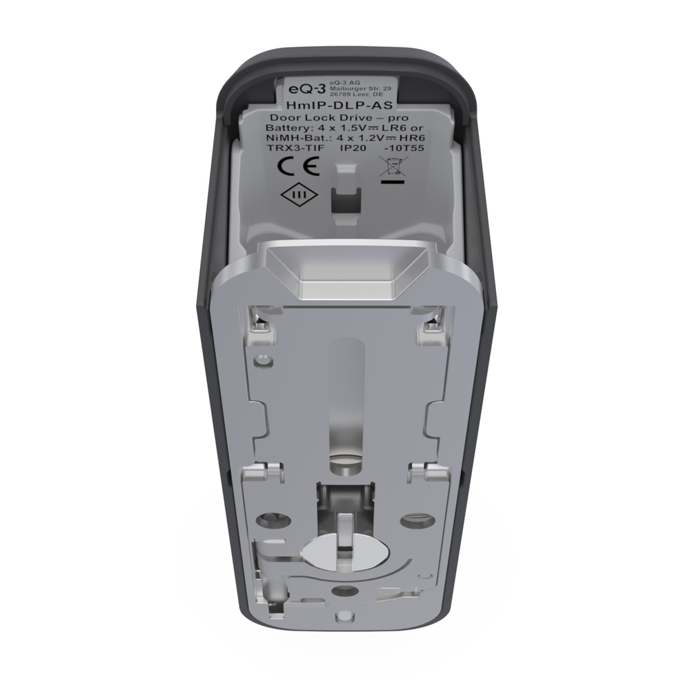 Homematic IP Smart Home Türschlossantrieb – pro, anthrazit-silber,  HmIP‑DLP‑AS