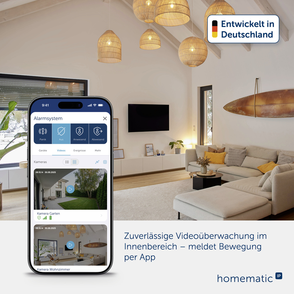 Homematic IP Smart Home Innenkamera – basic, HmIP-CI-B