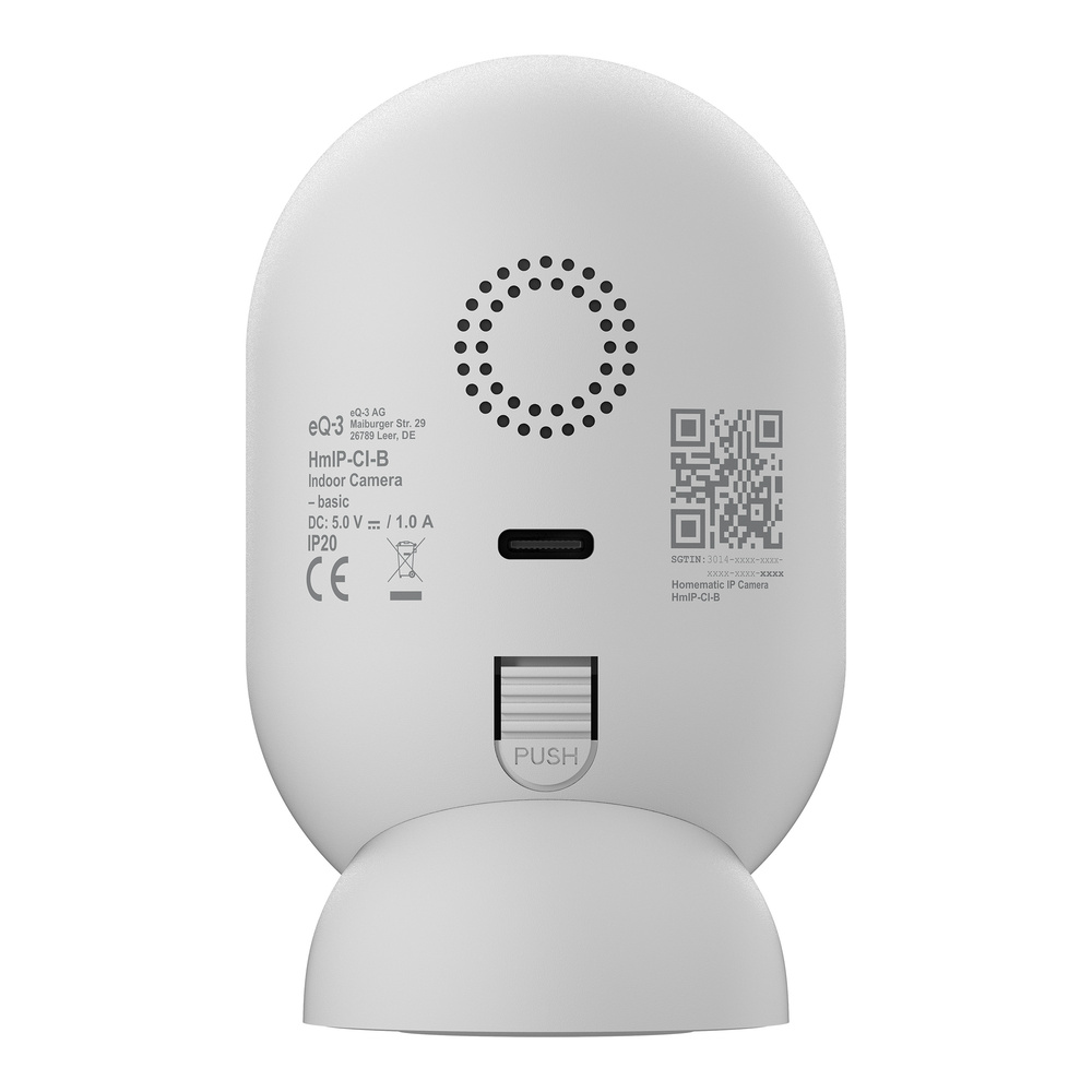 Homematic IP Smart Home Innenkamera – basic, HmIP-CI-B