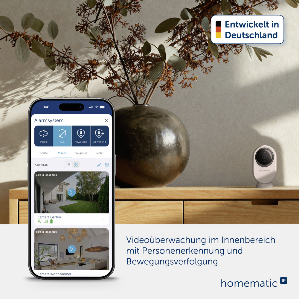 Homematic IP Smart Home Innenkamera – plus, HmIP-CI-PL