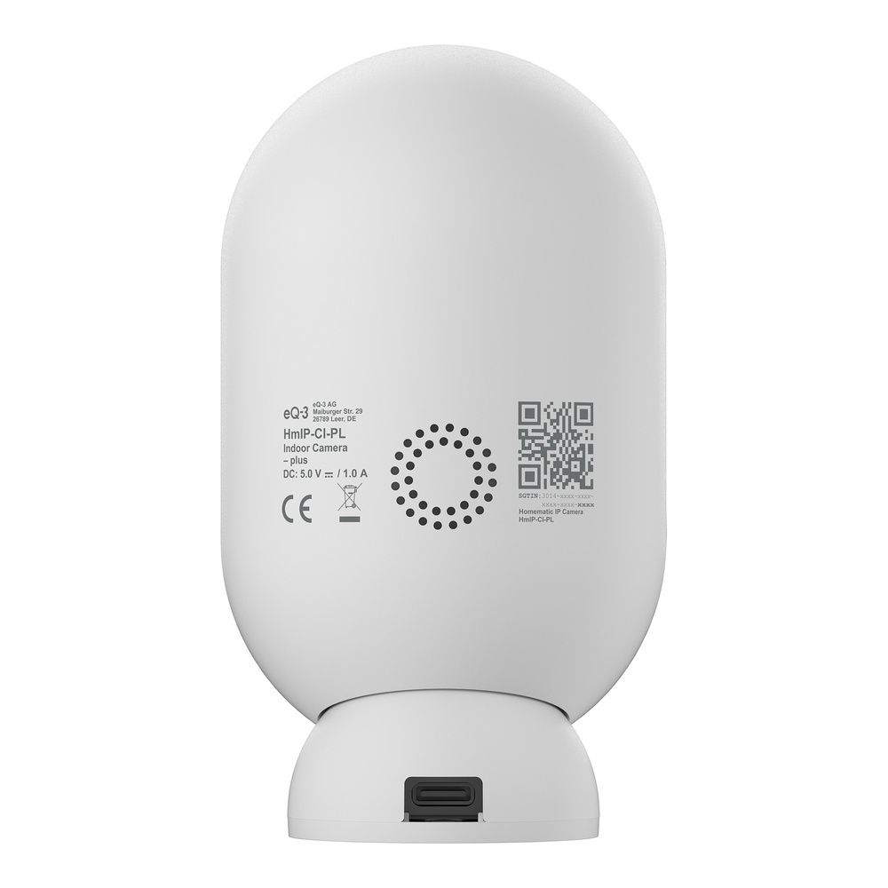 Homematic IP Smart Home Innenkamera – plus, HmIP-CI-PL