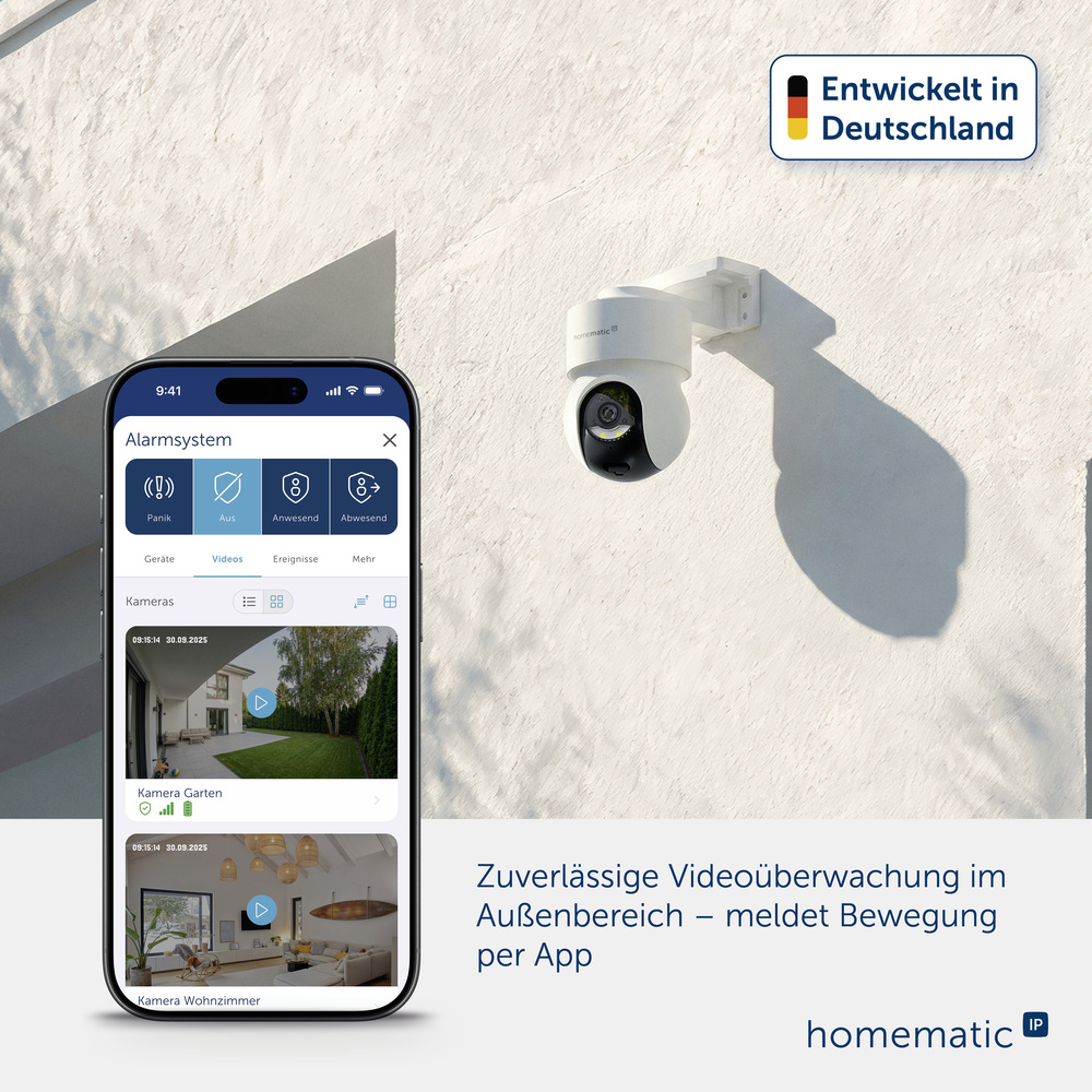 Homematic IP Smart Home Außenkamera, HmIP-CO