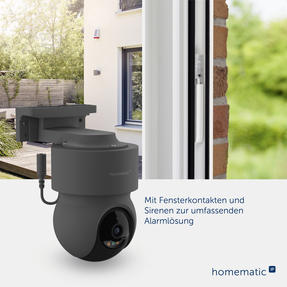 Homematic IP Smart Home Außenkamera, anthrazit, HmIP-CO-A