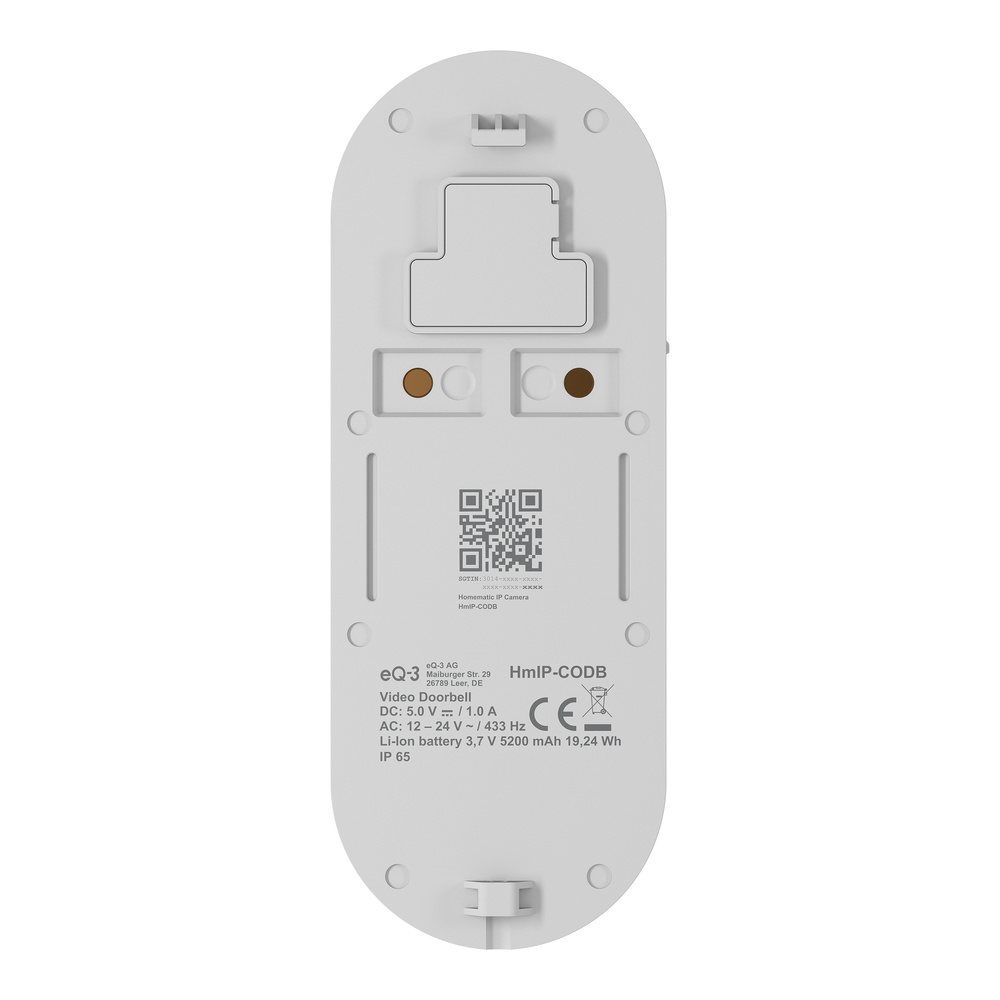 Homematic IP Smart Home Video-Türklingel, HmIP-CODB