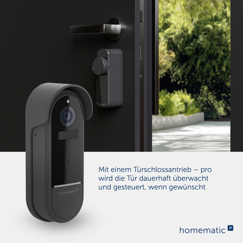 Homematic IP Smart Home Video-Türklingel, anthrazit, HmIP-CODB-A