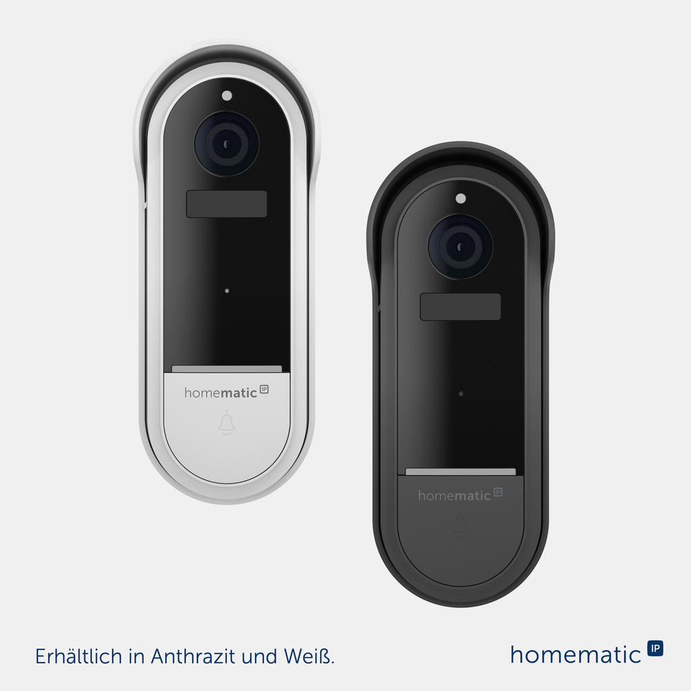 Homematic IP Smart Home Video-Türklingel, anthrazit, HmIP-CODB-A