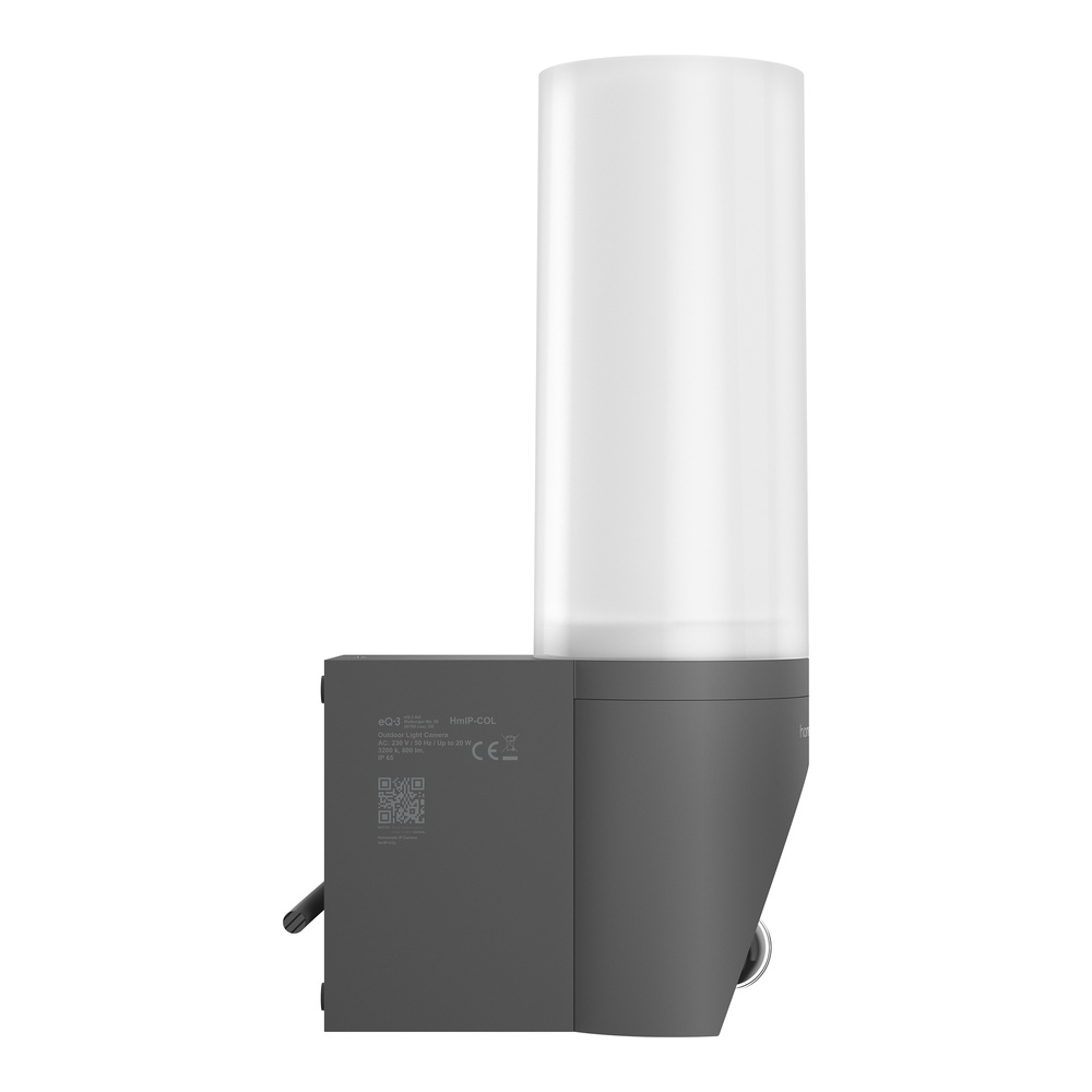 Homematic IP Smart Home Außenlichtkamera, anthrazit, HmIP-COL-A