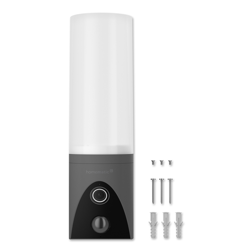 Homematic IP Smart Home Außenlichtkamera, anthrazit, HmIP-COL-A