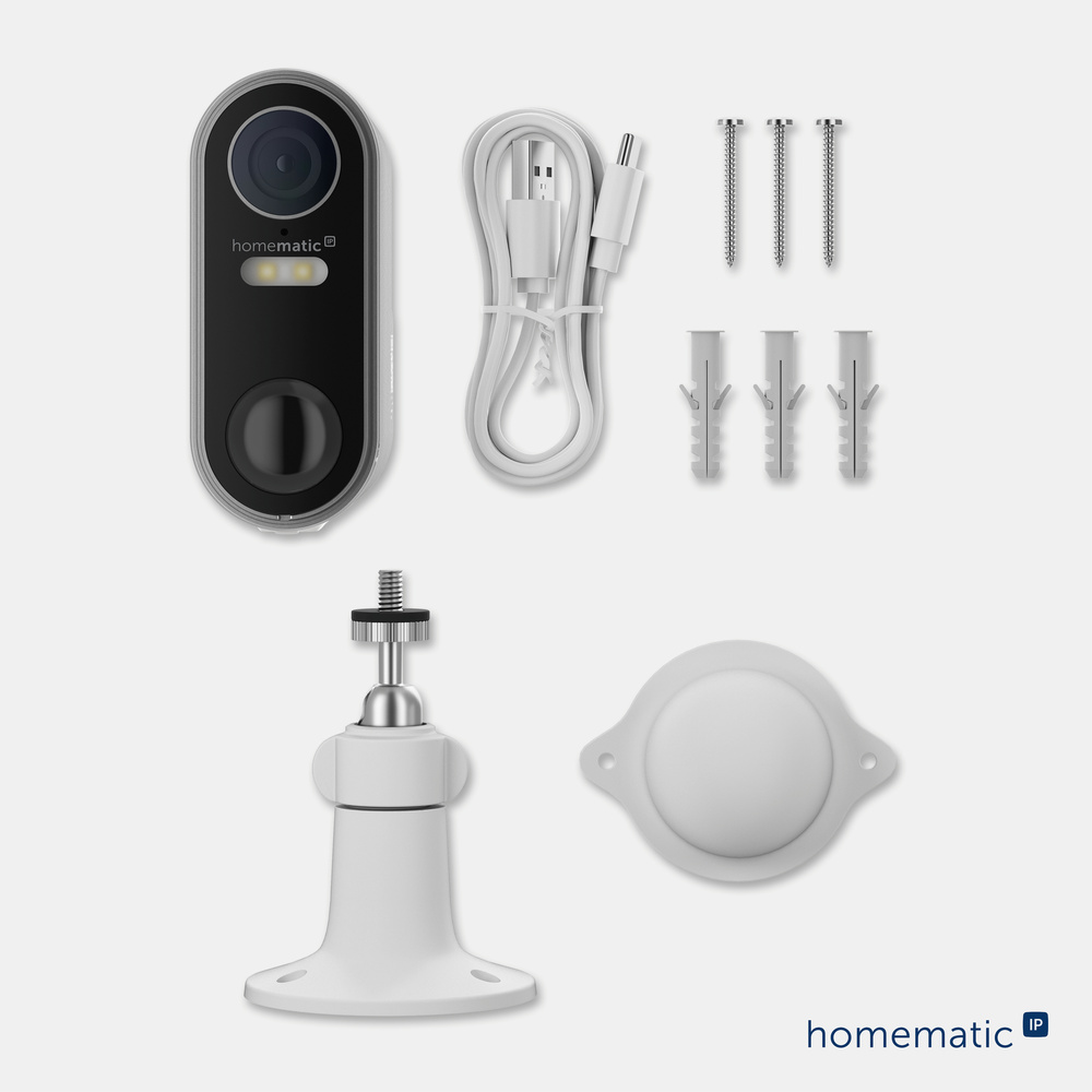 Homematic IP Smart Home Akku-Außenkamera, HmIP-COR