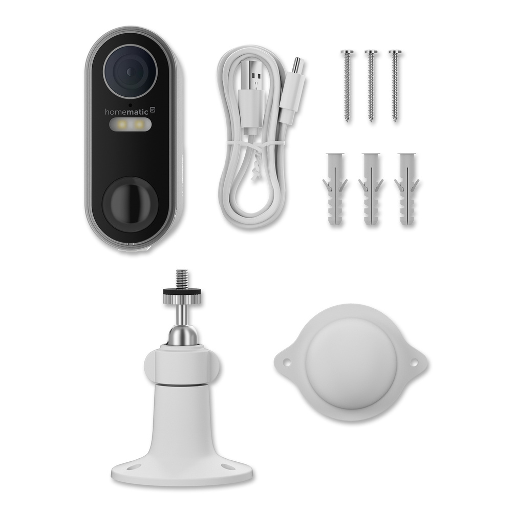 Homematic IP Smart Home Akku-Außenkamera, HmIP-COR