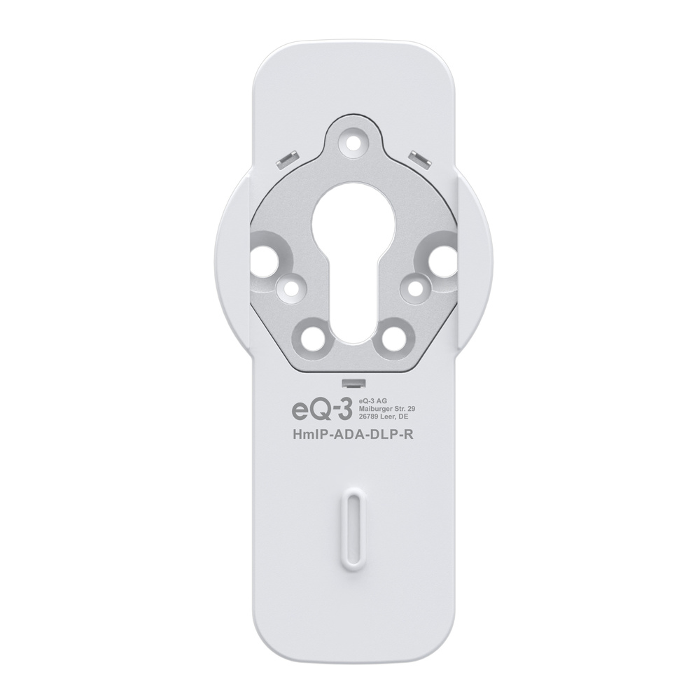 Homematic IP Smart Home Adapter Rundrosette Türschlossantrieb – pro, HmIP-ADA-DLP-R