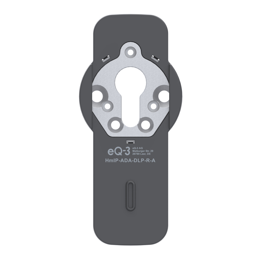 Homematic IP Smart Home Adapter Rundrosette Türschlossantrieb – pro, HmIP-ADA-DLP-R-A