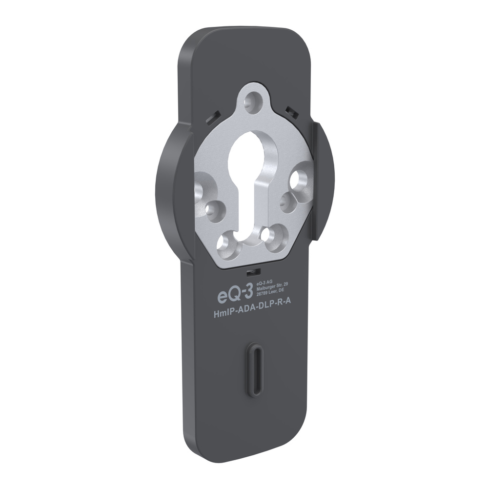 Homematic IP Smart Home Adapter Rundrosette Türschlossantrieb – pro, HmIP-ADA-DLP-R-A