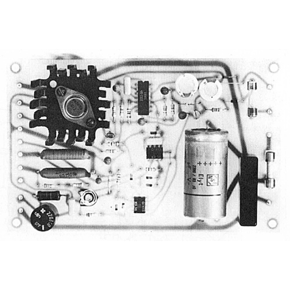 Semiprofessionelles, elektronisch stabilisiertes Netzgerat