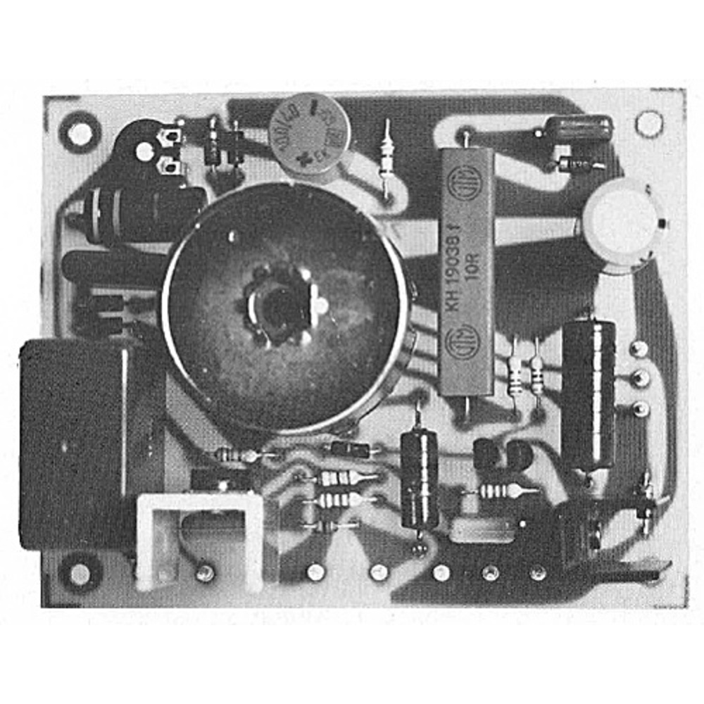 Thyristor - Kondensatorzündung mit Drehzahlmesser