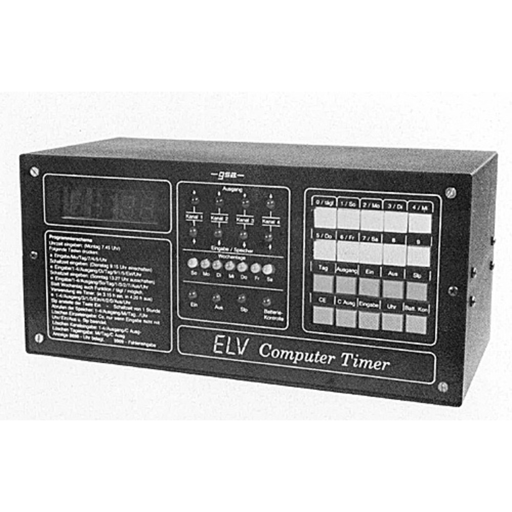 ELV Computer Timer 2000 (Elektronische Zeitschaltuhr)