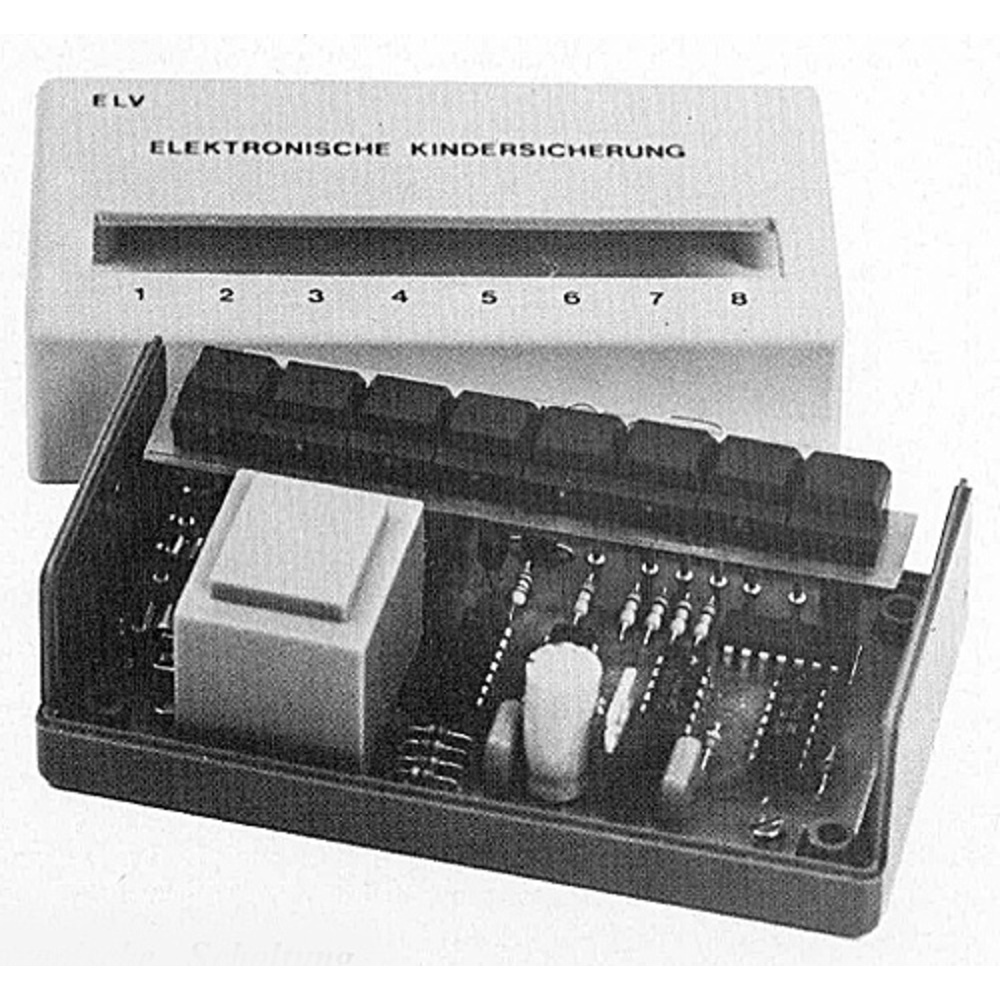 Elektronische Kindersicherung für E-Geräte