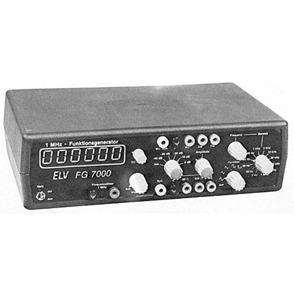 1 MHz Funktionsgenerator mit 1 MHz Frequenzzähler