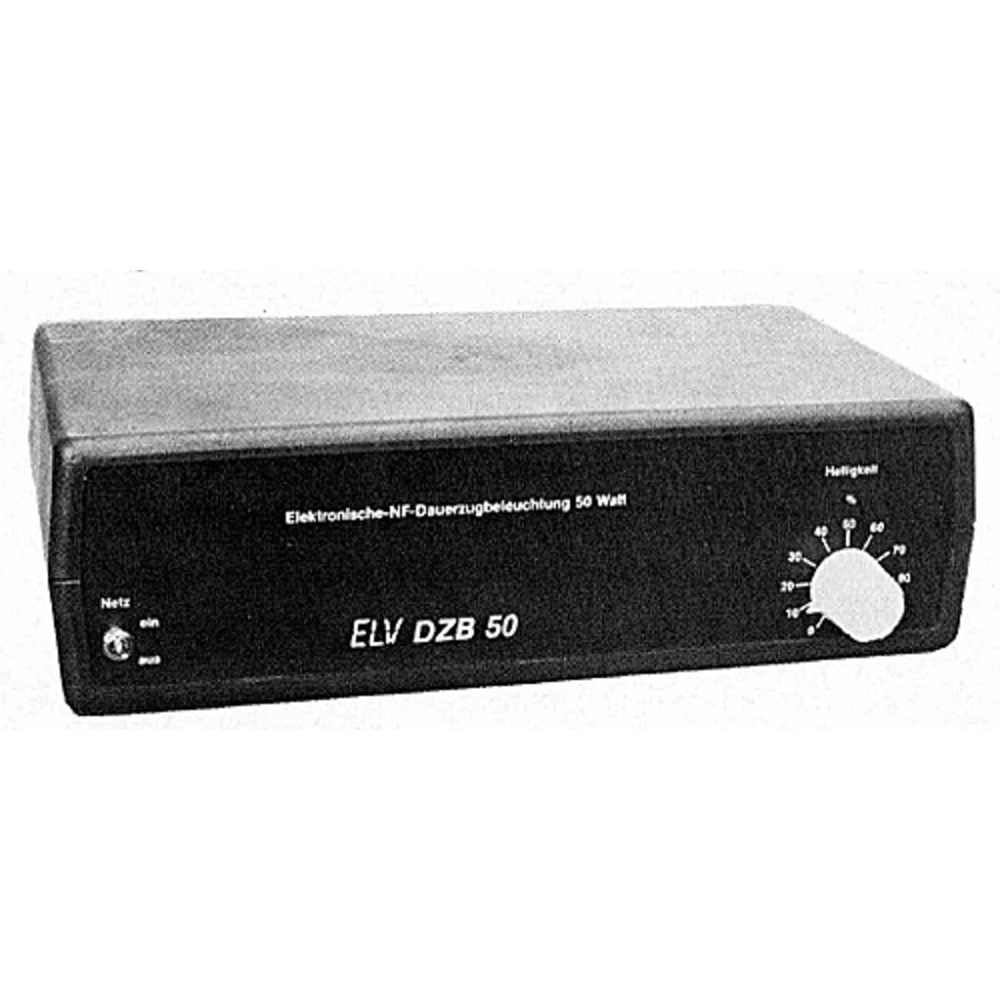 ELV-Serie Modelleisenbahn-Elektronik Teil 3/5: Elektronische Dauer-Zugbeleuchtung DZB 50