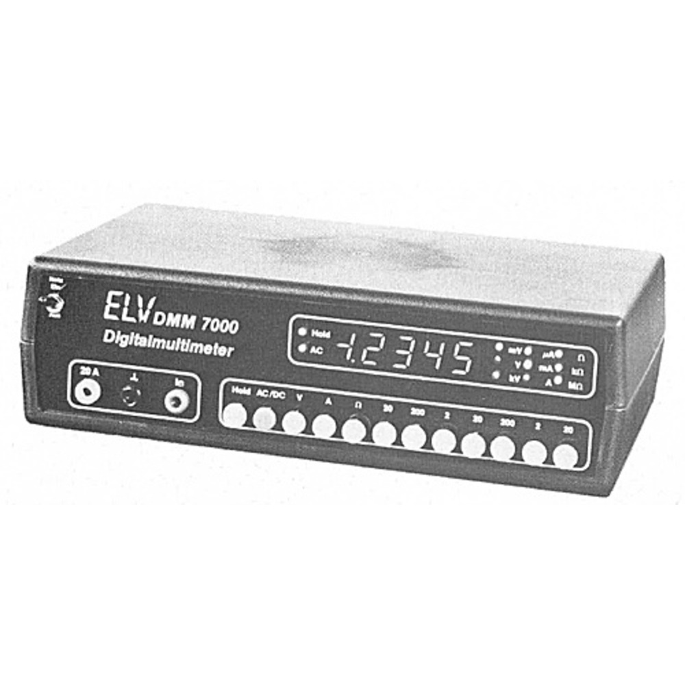 ELV-Serie 7000: 4 1/2stelliges Digital-Multimeter DMM 7000