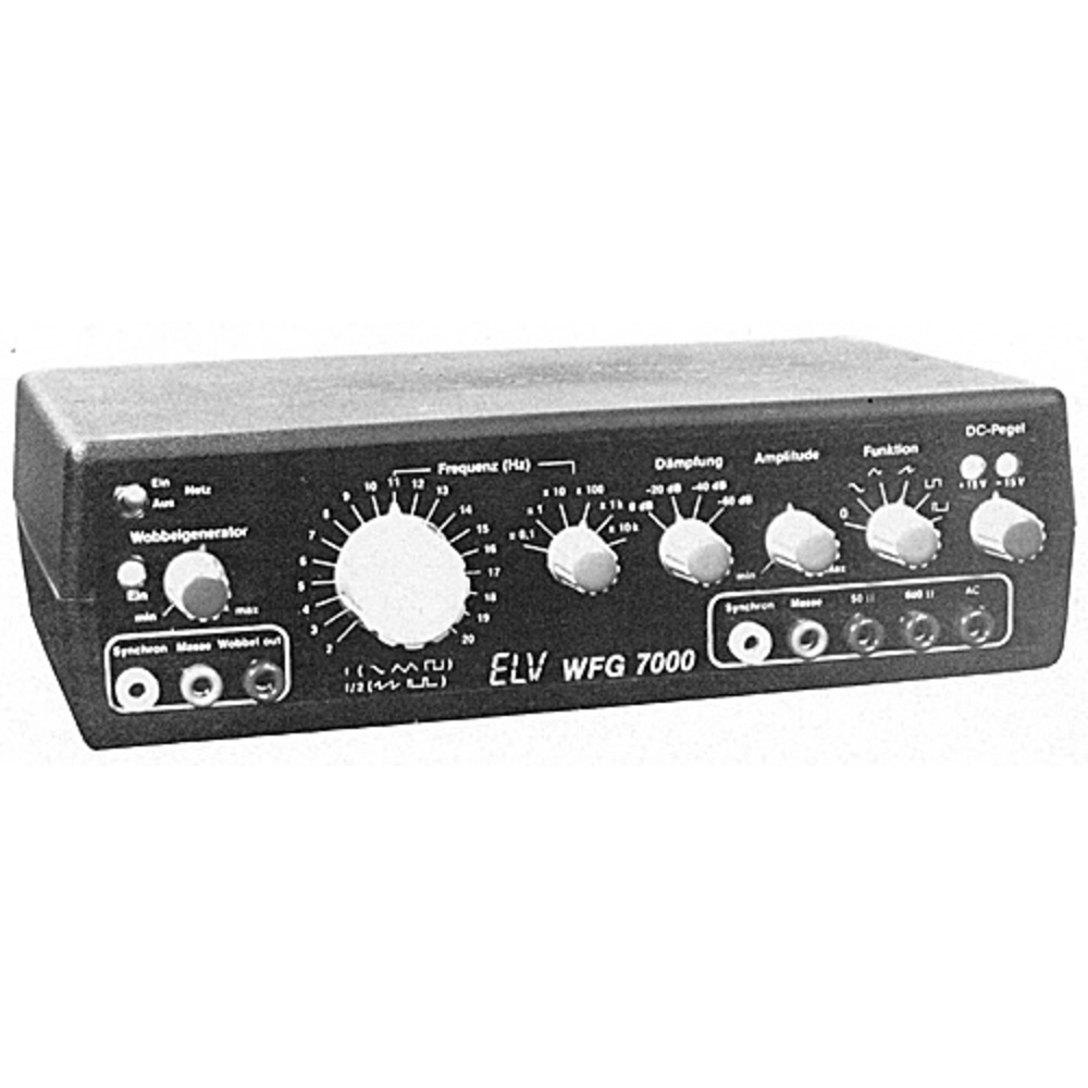 ELV-Serie 7000 Wobbel-Funktions-Generator WFG7000