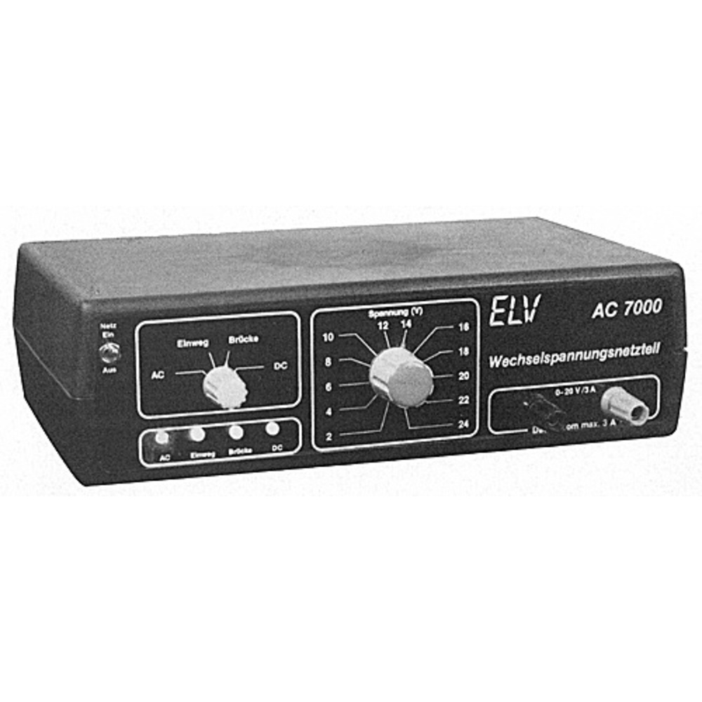 ELV-Serie 7000 Wechselspannungs-Netzteil AC 7000