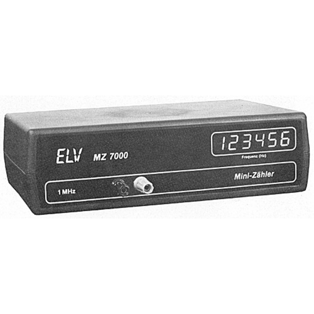 ELV-Serie 7000: Mini-Zähler MZ 7000